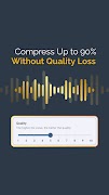 Audio Compressor captura de pantalla 2