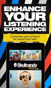Skullcandy الملصق