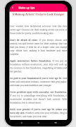 Makeup Tips screenshot 4