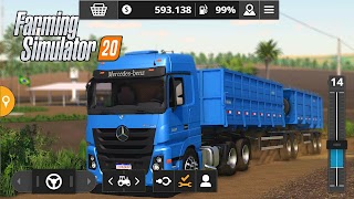 Jogo de Fazenda Farming Simulator 2020 Android screenshot 1