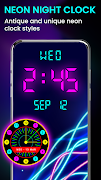 Reloj Digital Neón captura de pantalla 1
