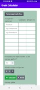 Grade Calculator capture d'écran 1