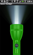Secure Flashlight Green اسکرین شاٹ 2