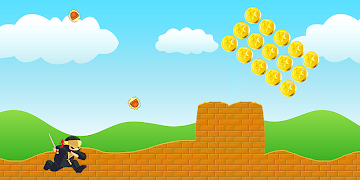 Ninja Runner ภาพหน้าจอ 2