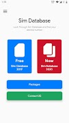 Sim Database Track Caller ID 2020 โปสเตอร์