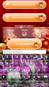 برنامه‌نما Christmas Keyboard Themes عکس از صفحه