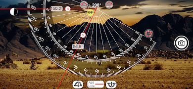 Protractor Pro, Camera Measure imagem de tela 1