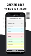 Team Generation Cricket screenshot 1