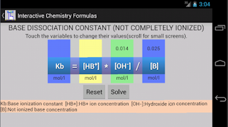 Interactive Chemistry تصوير الشاشة 2