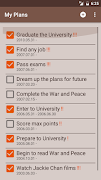 My Plans poster