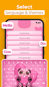 Custom Color Keyboard Themes اسکرین شاٹ 2