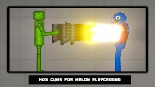 Gun Mod Melon Playground 截图 2