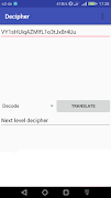 Decipher Encrypt and Decrypt Messages اسکرین شاٹ 1