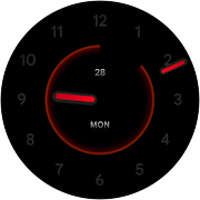 Neumorphic Analog Watch Face screenshot 6