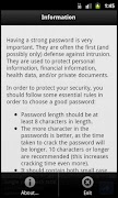 Password strength تصوير الشاشة 1