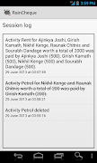 برنامه‌نما RainCheque - Group Expenses عکس از صفحه