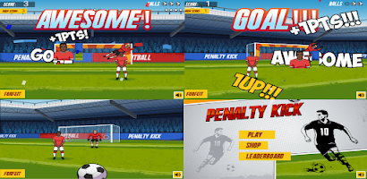 Penalty Kick - Goals and Win اسکرین شاٹ 1