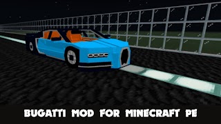 Bugatti Mod for Minecraft PE اسکرین شاٹ 5