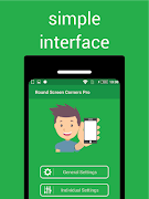 برنامه‌نما Round Corners Pro عکس از صفحه