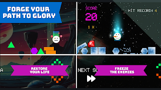 Pixel Jump: Geometric Invasion ภาพหน้าจอ 2