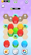 Hexagon Stacking Puzzle ภาพหน้าจอ 2