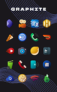 Graphite Icon Pack screenshot 5