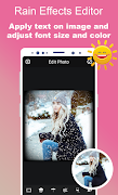 Rain Effect Maker - Rain Frame screenshot 3