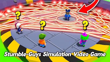 Stumble Guys Simulation Video screenshot 3