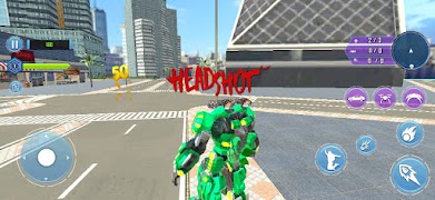 Robot War Transform: Gangster تصوير الشاشة 3