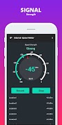 Internet Speed Meter - Live Speed Meter اسکرین شاٹ 3