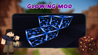 Glowing Ore Mod for Minecraft screenshot 2