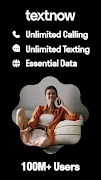 برنامه‌نما TextNow: Call + Text Unlimited عکس از صفحه