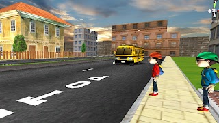 School Bus Driving-poster