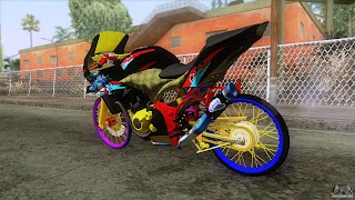 Mod Bussid Motor Ninja poster