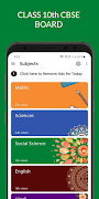 Class 10 Solutions NCERT Book Solutions Offline ポスター