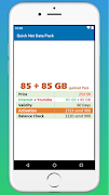 Quick Net Data Pack تصوير الشاشة 6