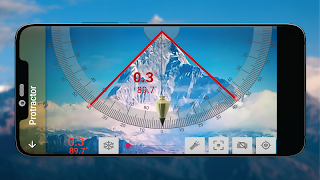 Smart Protractor Tool for Android screenshot 1