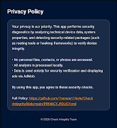 Check Integrity - Root Checker Ekran Görüntüsü 3