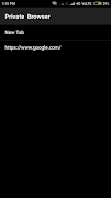 برنامه‌نما Private Browser عکس از صفحه