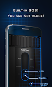 برنامه‌نما Super Flashlight HD عکس از صفحه