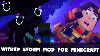برنامه‌نما Wither Storm Mod for Minecraft عکس از صفحه