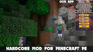 Hardcore Mod for Minecraft ภาพหน้าจอ 2