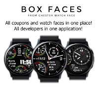 Box Faces - watch faces. captura de pantalla 1