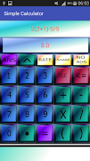 Simple Calculator pro ภาพหน้าจอ 4