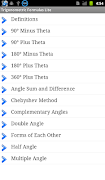 Trigonometry Formulas Free screenshot 6