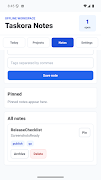 Taskora Notes syot layar 3