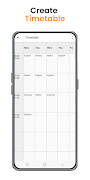 Time Table Notes & Table Maker plakat