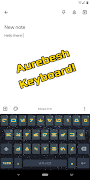 Aurebesh Keyboard Plakat