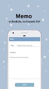 Note - Schedule, Memo, List ภาพหน้าจอ 3