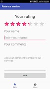 Rate our service 海報
